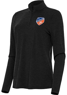 Antigua FC Cincinnati Womens Bright 1/4 Zip Pullover