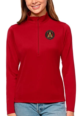 Antigua Atlanta United FC Womens Tribute Qtr Zip Pullover