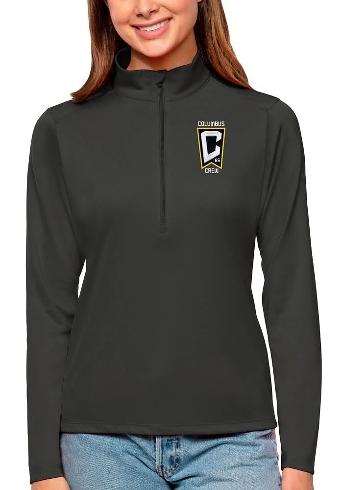 Antigua Columbus Crew Womens Tribute Qtr Zip Pullover