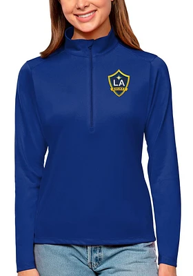 Antigua LA Galaxy Womens Tribute Qtr Zip Pullover