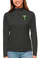 Antigua Portland Timbers Womens Tribute Qtr Zip Pullover