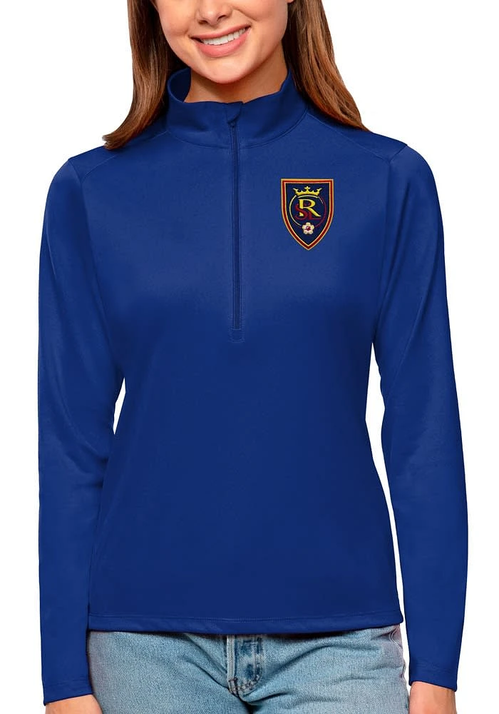 Antigua Real Salt Lake Womens Tribute Qtr Zip Pullover