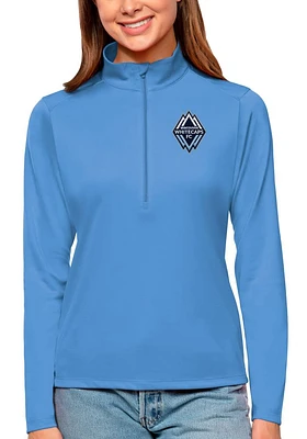 Antigua Vancouver Whitecaps FC Womens Tribute Qtr Zip Pullover