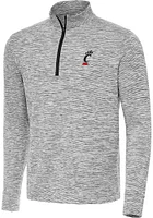 Antigua Cincinnati Bearcats Mens Cause Long Sleeve Qtr Zip Pullover