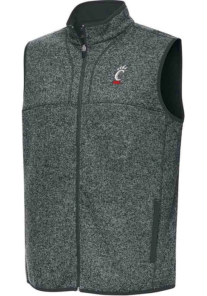 Antigua Cincinnati Bearcats Mens Fortune Sleeveless Jacket