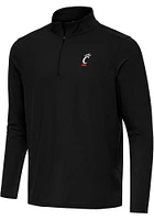 Antigua Cincinnati Bearcats Mens Intent Long Sleeve Qtr Zip Pullover