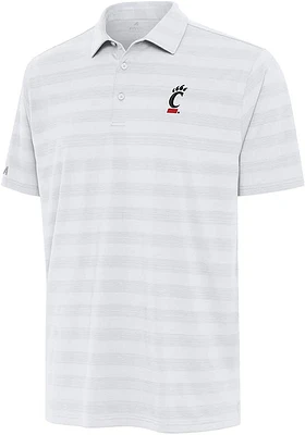 Antigua Cincinnati Bearcats Mens Tunnel Short Sleeve Polo