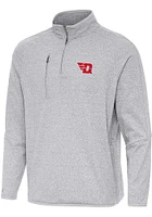 Antigua Dayton Flyers Mens Certain Long Sleeve 1/4 Zip Pullover