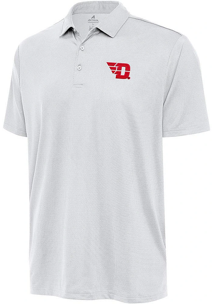 Antigua Dayton Flyers Mens Ellipse Short Sleeve Polo