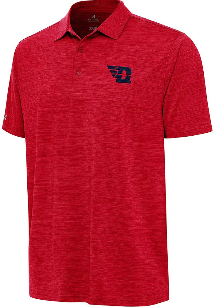 Antigua Dayton Flyers Mens Layout Short Sleeve Polo