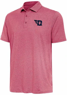 Antigua Dayton Flyers Mens Scheme Short Sleeve Polo