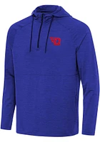 Antigua Dayton Flyers Mens Spikes Long Sleeve Qtr Zip Pullover