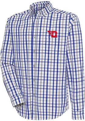 Antigua Dayton Flyers Mens Tending Long Sleeve Dress Shirt