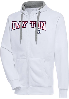 Antigua Dayton Flyers Mens Split Victory Long Sleeve Full Zip Jacket