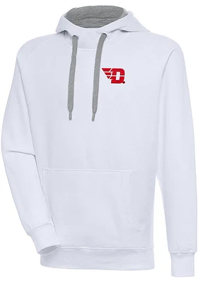 Antigua Dayton Flyers Mens Victory Long Sleeve Hoodie