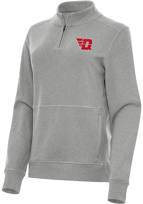 Antigua Dayton Flyers Womens Crush Qtr Zip