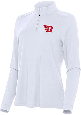 Antigua Dayton Flyers Womens Intent 1/4 Zip Pullover