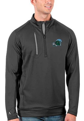 Antigua Tulane Green Wave Mens Generation Long Sleeve Qtr Zip Pullover