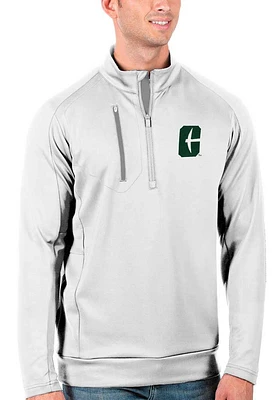 Antigua UNCC 49ers Mens Generation Long Sleeve Qtr Zip Pullover