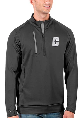 Antigua UNCC 49ers Mens Generation Long Sleeve Qtr Zip Pullover