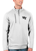 Antigua Wake Forest Demon Deacons Mens Generation Long Sleeve Qtr Zip Pullover
