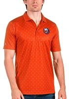 Antigua New York Islanders Mens Spark Short Sleeve Polo