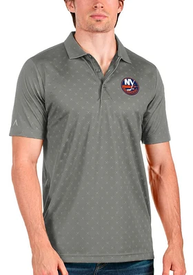 Antigua New York Islanders Mens Spark Short Sleeve Polo