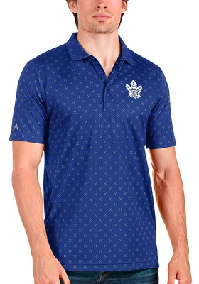 Antigua Toronto Maple Leafs Mens Spark Short Sleeve Polo