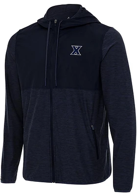 Antigua Xavier Musketeers Mens Navy Blue Sway Light Weight Jacket