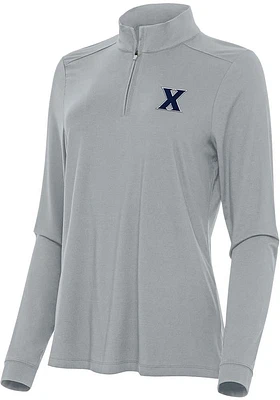 Antigua Xavier Musketeers Womens Intent Qtr Zip