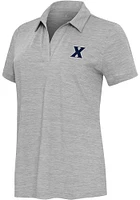 Antigua Xavier Musketeers Womens Layout Short Sleeve Polo Shirt