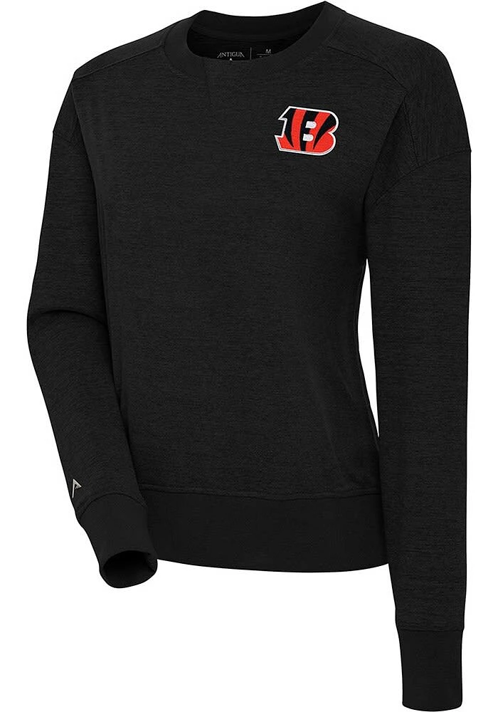 Antigua Cincinnati Bengals Womens  Forward Crew Sweatshirt