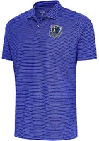 Antigua Dallas Mavericks Mens Blue Esteem Short Sleeve Polo