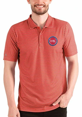 Antigua Detroit Pistons Mens Esteem Short Sleeve Polo