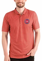 Antigua Detroit Pistons Mens Esteem Short Sleeve Polo