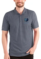 Antigua Memphis Grizzlies Mens Navy Blue Esteem Short Sleeve Polo