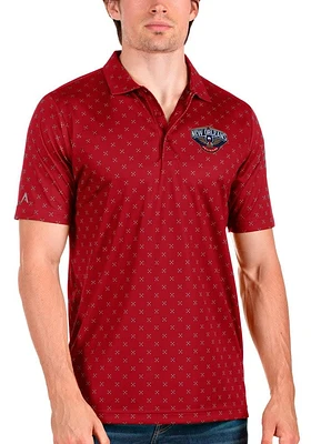Antigua New Orleans Pelicans Mens Spark Short Sleeve Polo