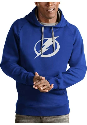 Antigua Tampa Bay Lightning Mens Full Front Victory Long Sleeve Hoodie