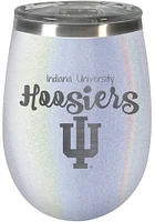 Indiana Hoosiers 10oz Opal Script Logo Stainless Steel Stemless