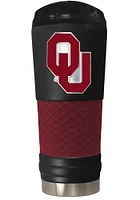 Oklahoma Sooners 24 oz Draft Stainless Steel Tumbler - Red