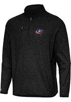 Antigua Columbus Blue Jackets Mens Certain Long Sleeve Qtr Zip Pullover