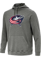 Antigua Columbus Blue Jackets Mens Full Front Cloud Long Sleeve Hoodie