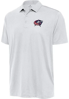 Antigua Columbus Blue Jackets Mens Ellipse Short Sleeve Polo