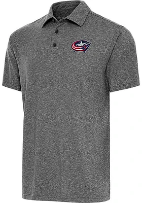 Antigua Columbus Blue Jackets Par 3 Big and Tall Polo