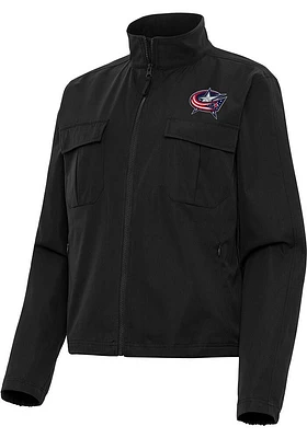 Antigua Columbus Blue Jackets Womens Even Par Light Weight Jacket