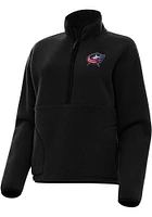 Antigua Columbus Blue Jackets Womens Figure Qtr Zip