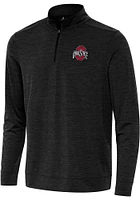 Antigua Ohio State Buckeyes Mens Bright Long Sleeve Qtr Zip Pullover