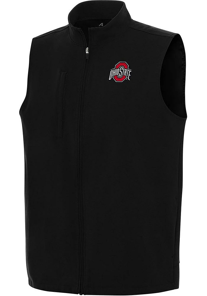 Antigua Ohio State Buckeyes Mens Regard Sleeveless Jacket