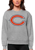 Antigua Chicago Bears Womens Full Front Victory Crew Sweatshirt