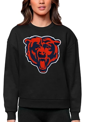 Antigua Chicago Bears Womens Full Front Alternate Victory Crew Sweatshirt